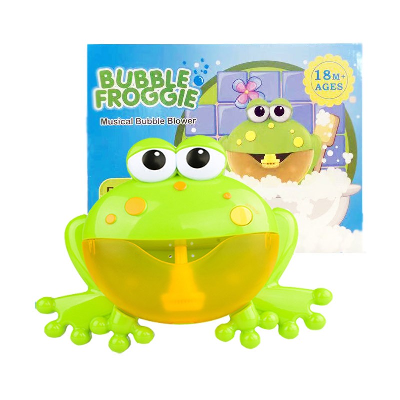 frog foam bath toy