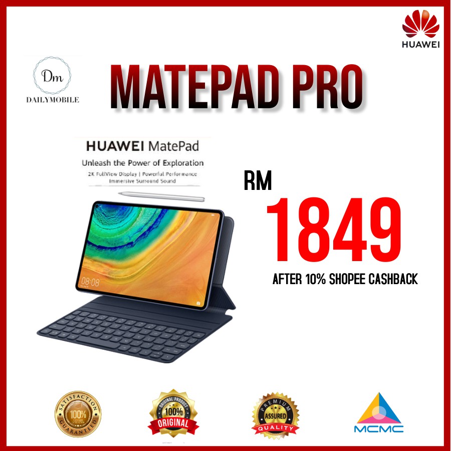 [CASHBACK 10] Huawei Matepad Pro WIFI / 100 Original Huawei Warranty