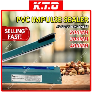 PVC IMPULSE SEALER MACHINE SEALING PLASTIC FILM SEAL PACKAGING 200MM / 300MM / 400MM