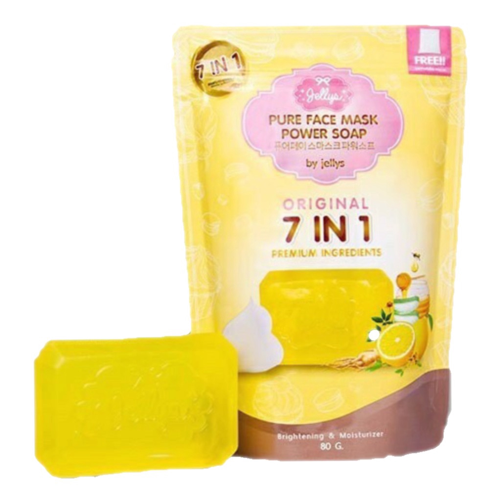 Jelly Pure Face Mask Power Soap 7 IN 1 X1PC Shopee Malaysia