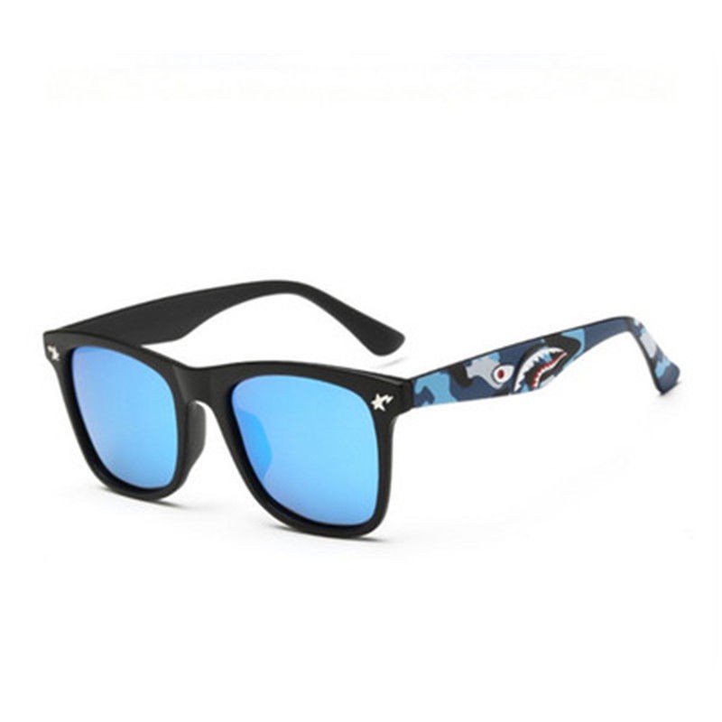Fashion Hot Bape Head Camo Sunglasses Eyewear Outdoor Sports Glasses 8 Colors 