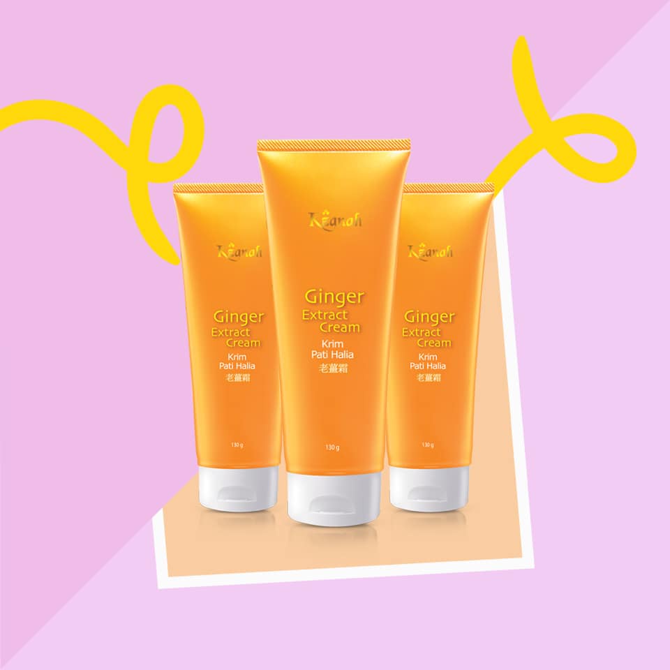 Cosway K'zanah Ginger Extract Cream (130 g) 41310 Shopee Malaysia