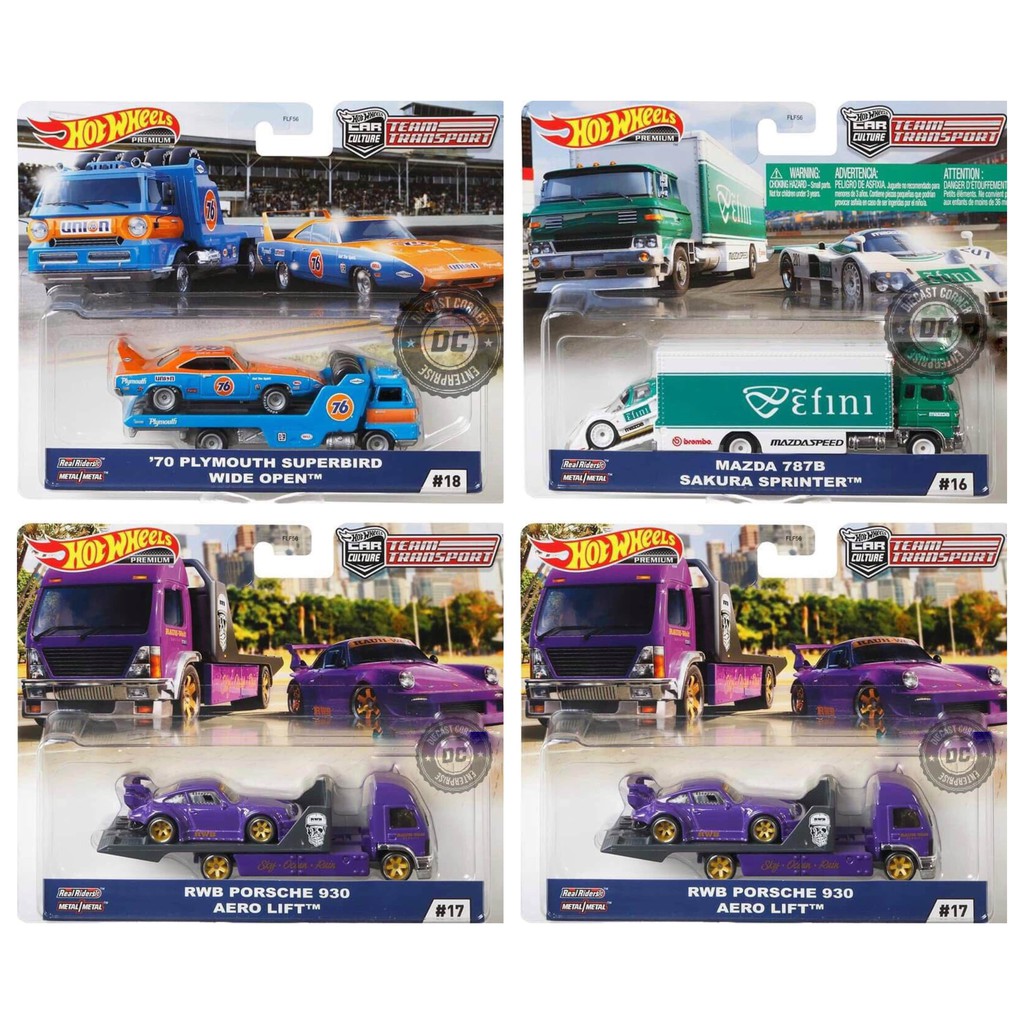 hot wheels team transport wave 4