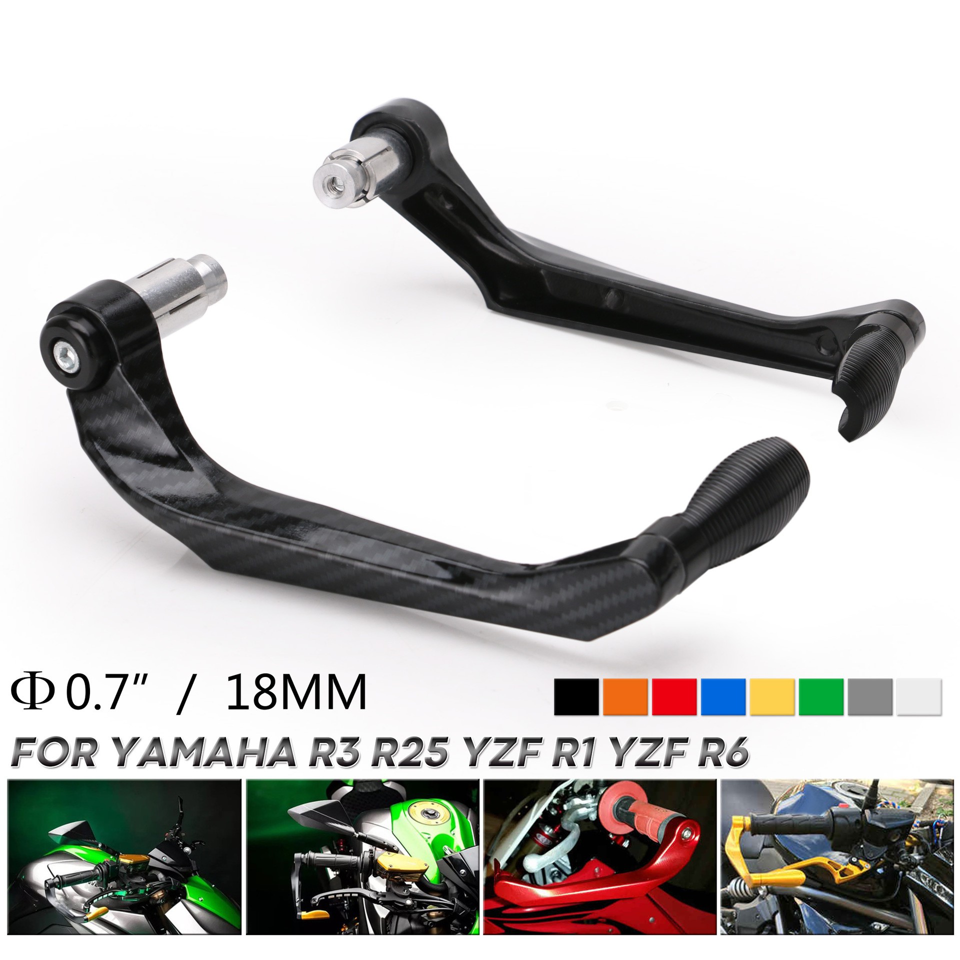 yamaha r3 handlebar grips