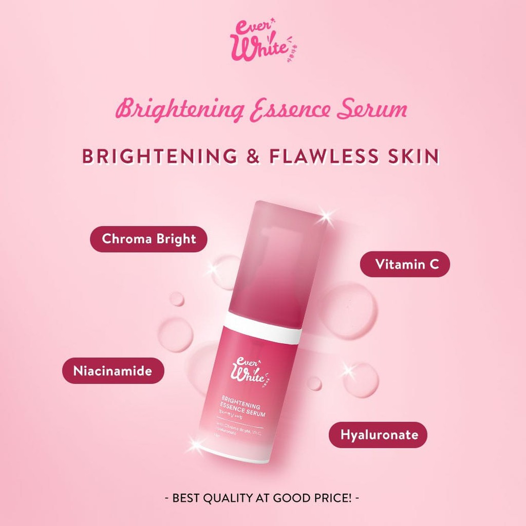 everwhite brightening essence serum harga