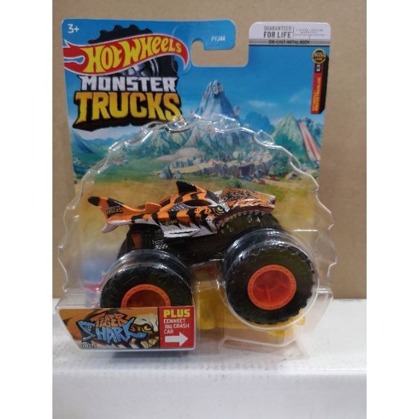 Hot Wheels Monster Trucks Tiger Shark | Shopee Malaysia