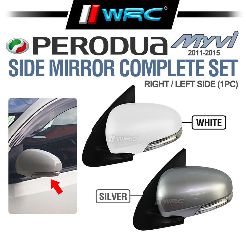 Original Perodua Myvi 20112015 Side Mirror with LED (7 Wires) Shopee