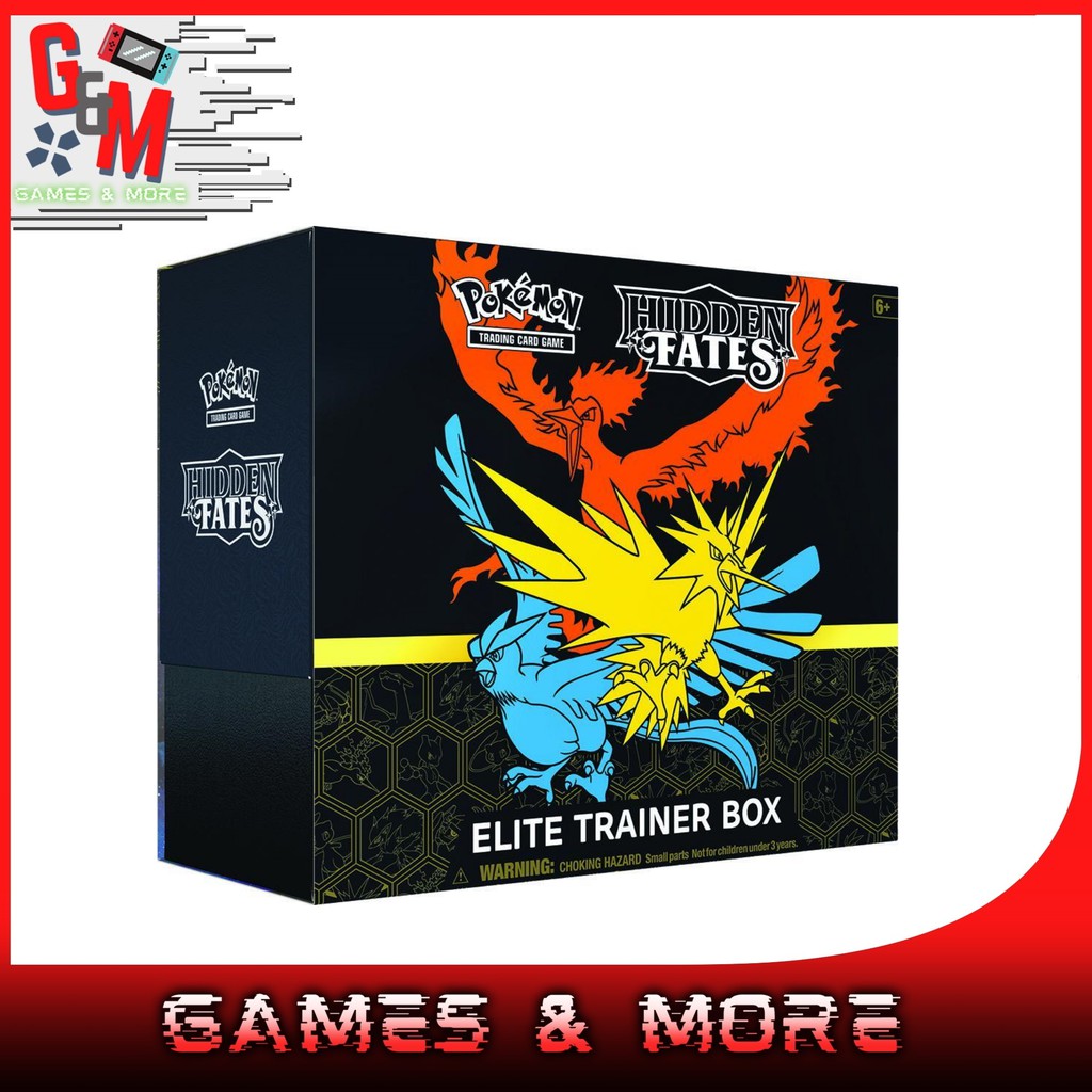 Pokemon Tcg Sun Moon 11 5 Hidden Fates Reprint Elite Trainer Box Etb Shopee Malaysia