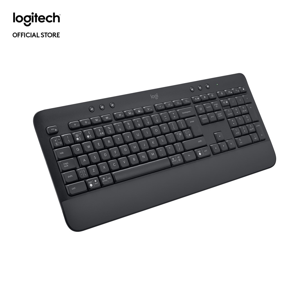 Logitech Signature K650 Comfort FullSize Wireless Keyboard with Wrist