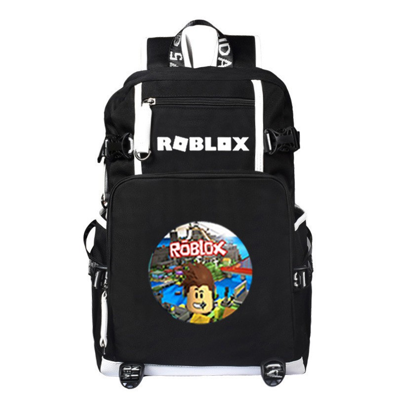 Roblox Surrounding School Bag Shoulder Bag Street Outdoor Sports Backpack Casual Canvas Bag Large Capacity Male And Fem Shopee Malaysia - ordered a roblox school bag and it came from china