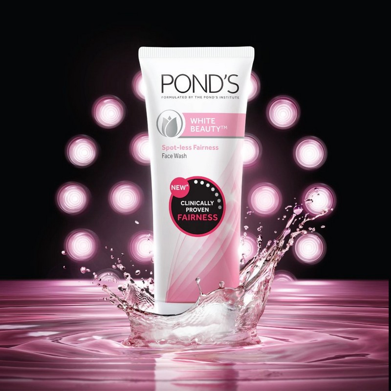 ponds white beauty fairness face wash