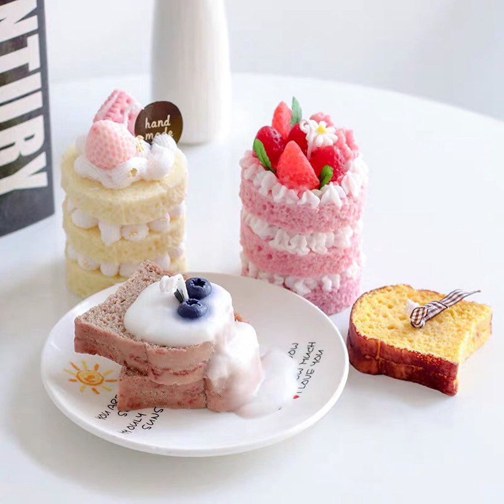 Round cake slice Toast mold DIY Silicone Mold Food Grade Handmade