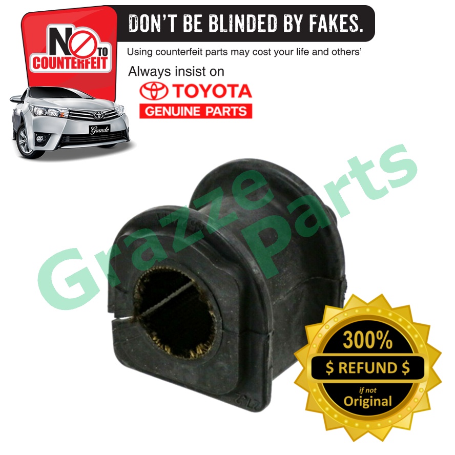 (1pc) Toyota Original Stabilizer Sway Bar Bush Front 4881530571 Toyota