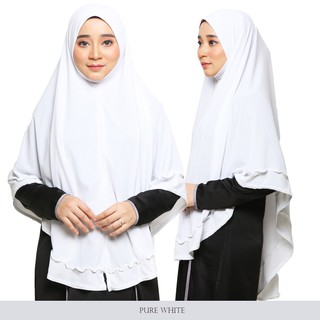 KHIMAR JILBAB  TUDUNG SARUNG LABUH BERDAGU IRONLESS MOSS 