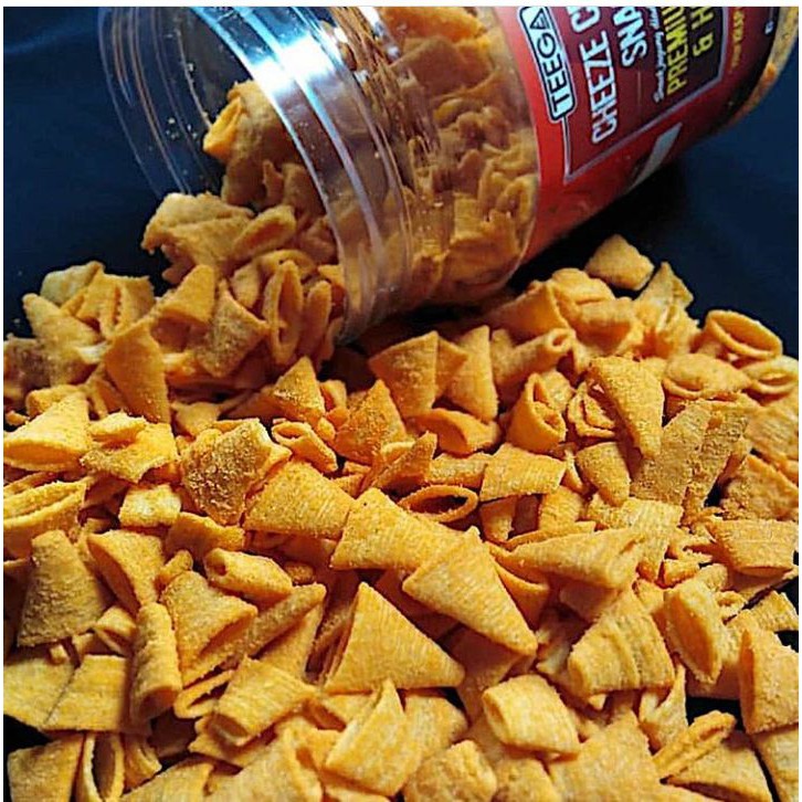 TEEGA CHEESE SNACK JAGUNG  PREMIUM CHEESE HOT CHILI 