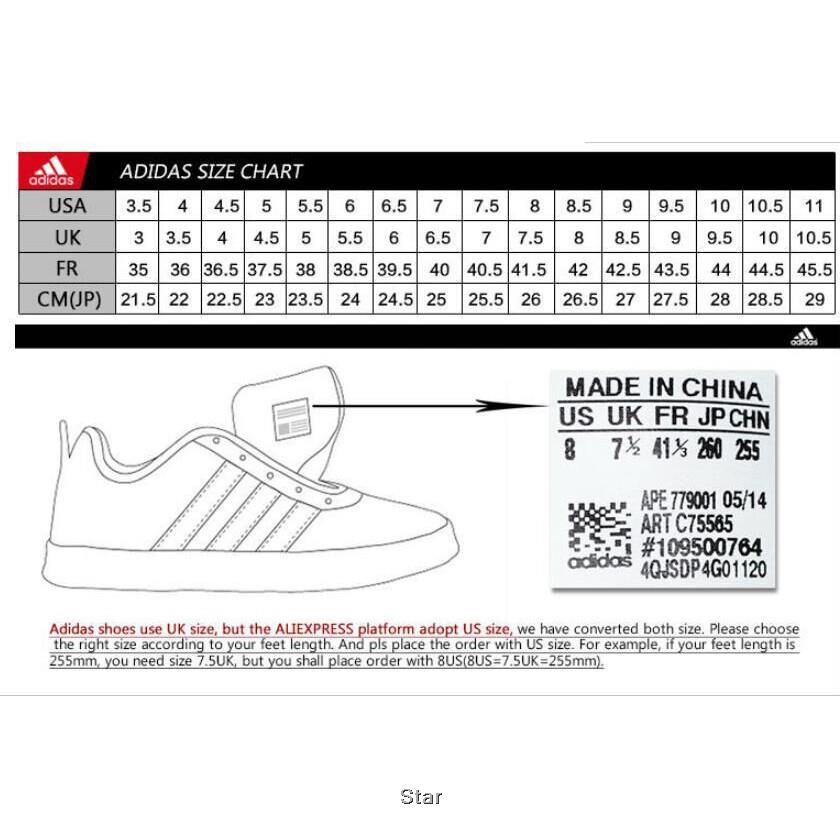 adidas x 18.1 size guide