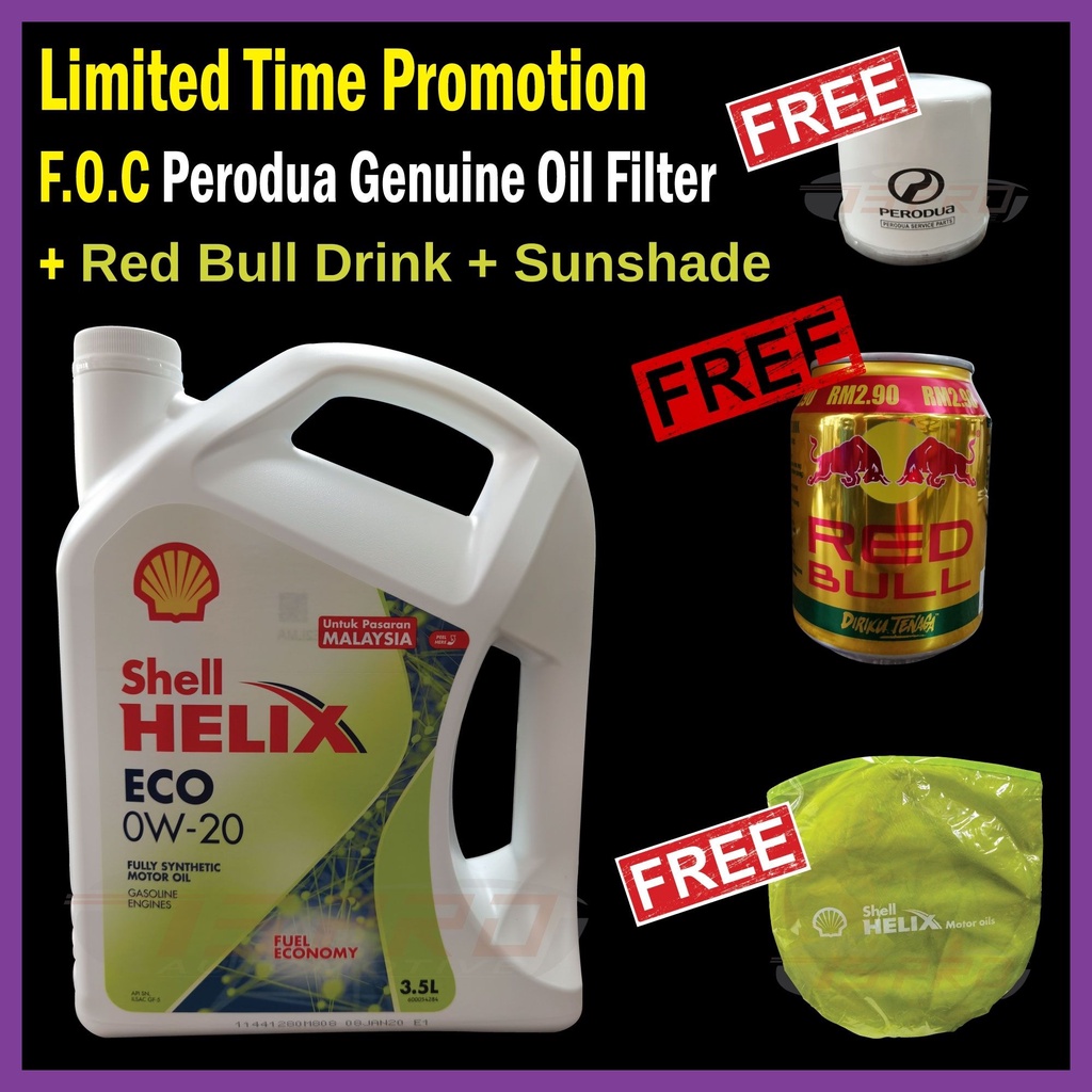 Perodua Axia Bezza Engine Oil [3.5L] Minyak Hitam Lubricant 10000 = 10k