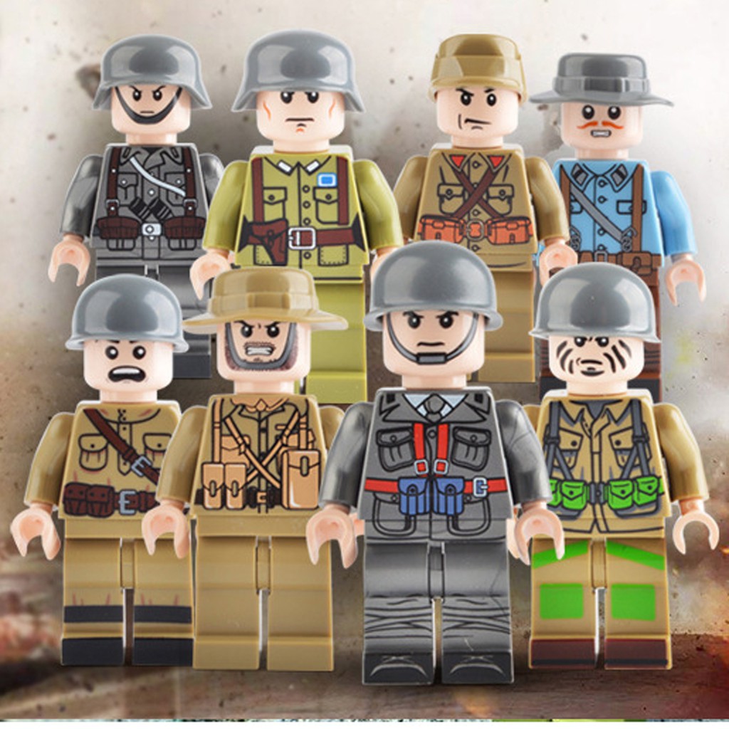 lego ww2 chinese soldiers