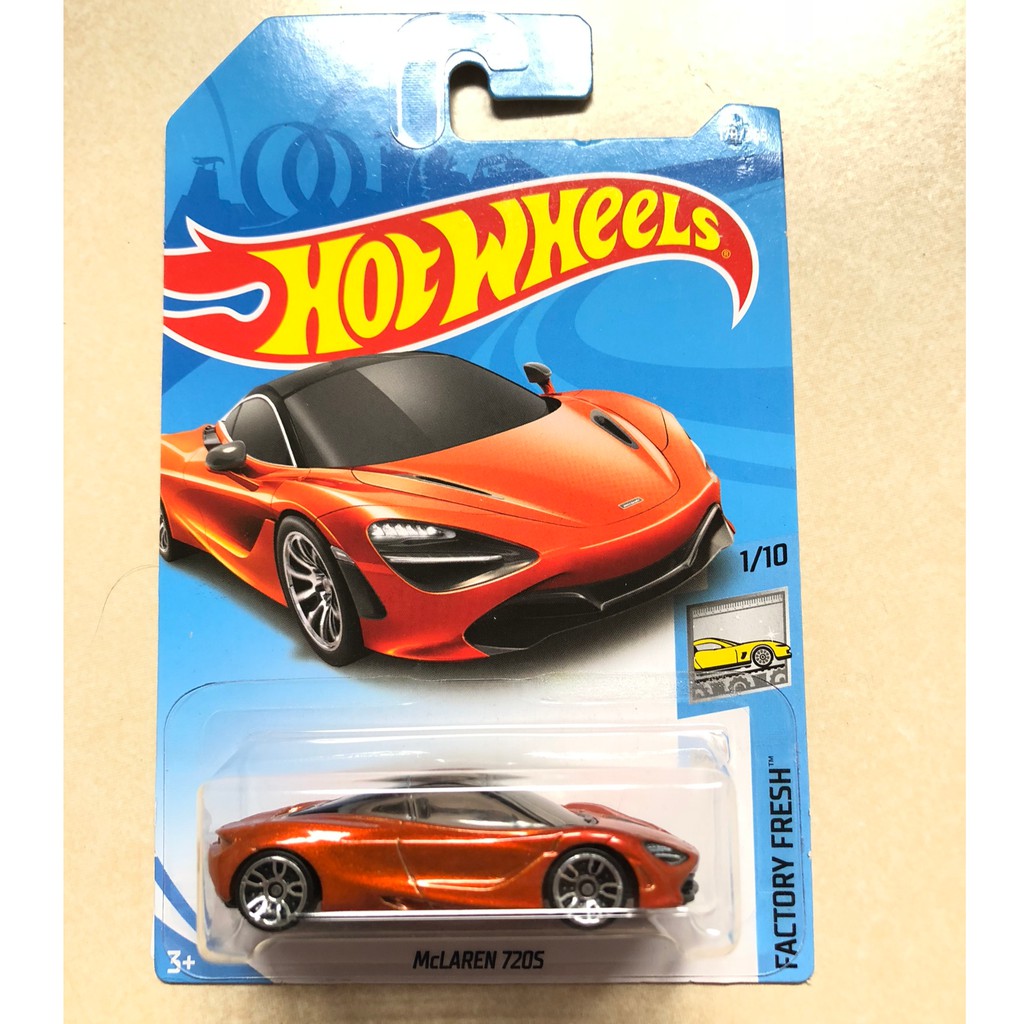 hot wheels mclaren 7205