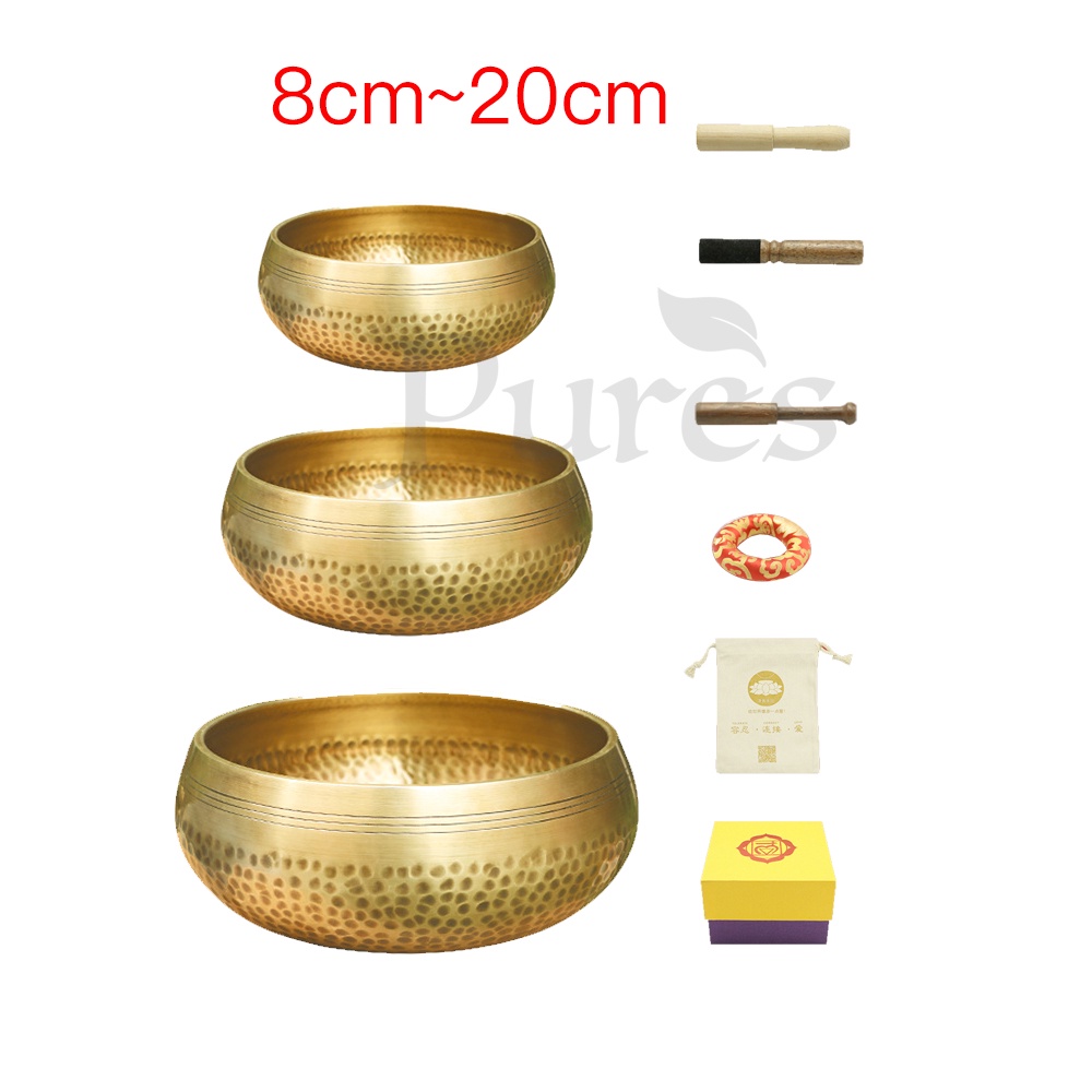 Nepal singing bowl Buddha Sound Bowl Yoga Meditation Tibetan Croissant