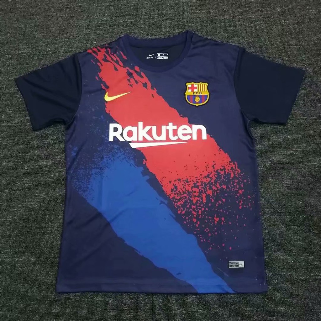 barcelona training jersey