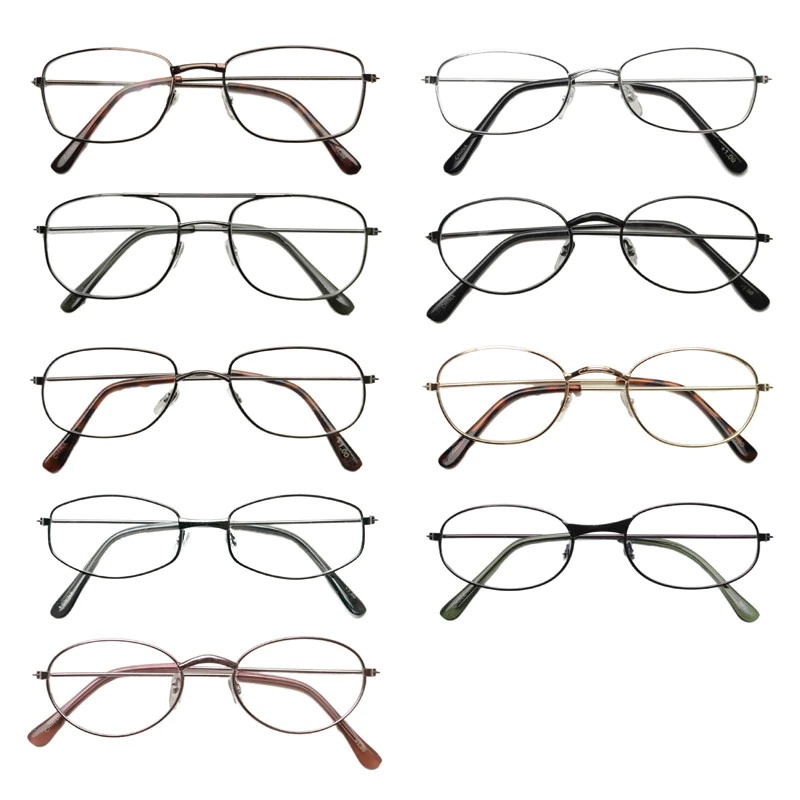 Daiso Metal Frame Reading Glasses 3.0 | Shopee Malaysia
