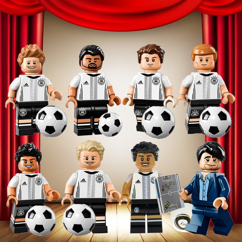 Soccer Figure GERMANY Football Team Souvenir Doll OZIL MULLER LAHM LOEW GOTZE