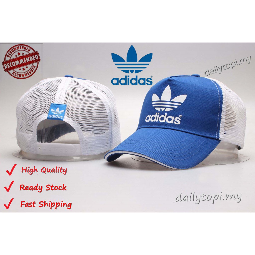 blue adidas snapback