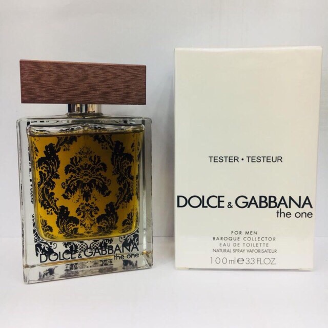 Dolce & Gabbana D&G The One Baroque Collector Limited Edition Eau De Toilette (100ml) Shopee
