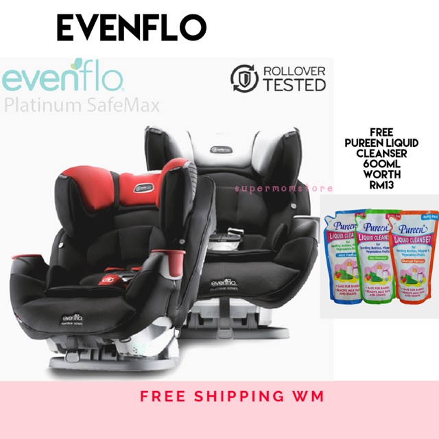 evenflo safemax convertible car seat