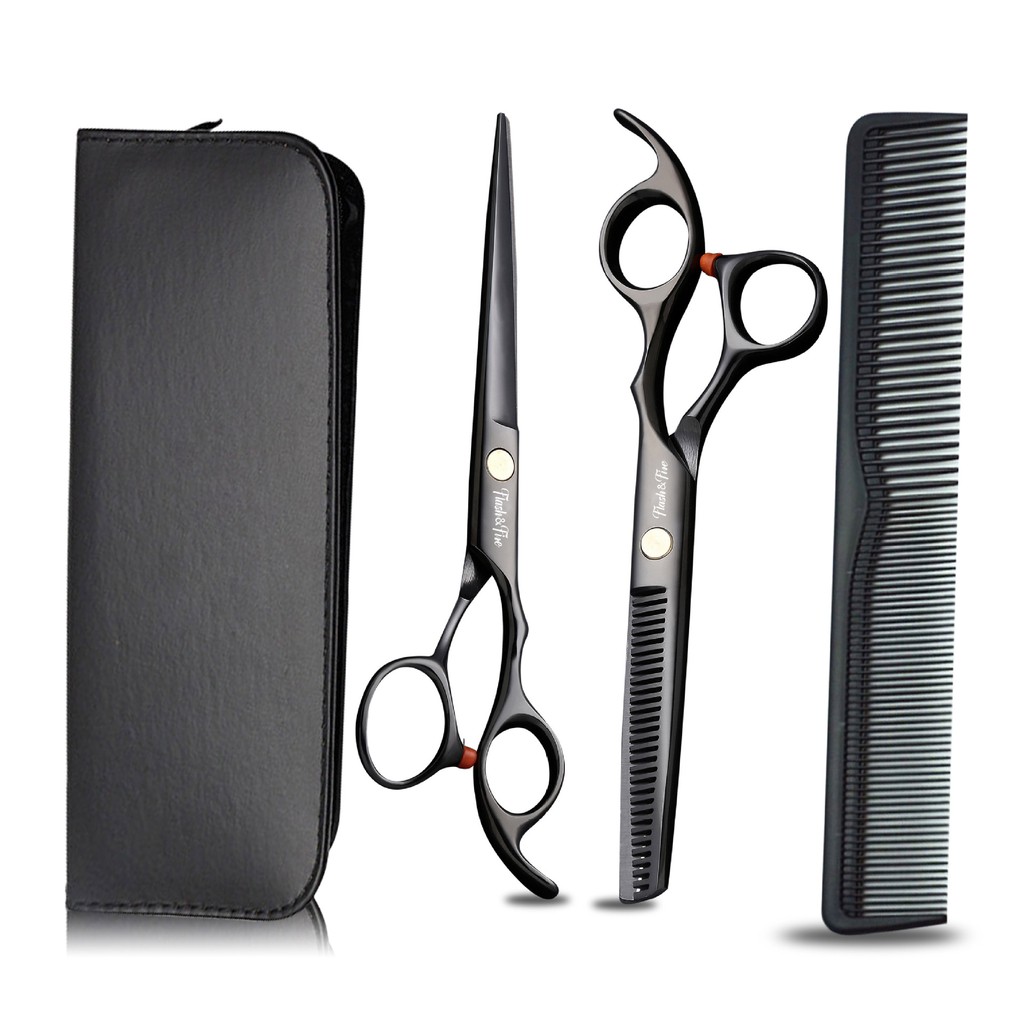 scissors set for hair cutting