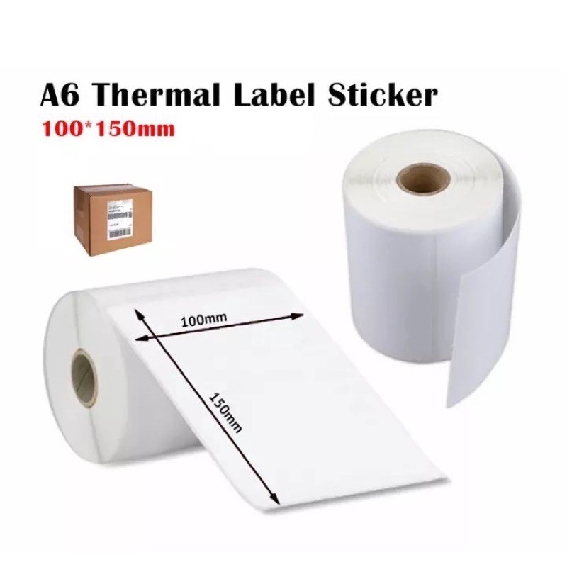 🇲🇾 A6 AWB Shopee Easyparcel Airwaybill Thermal Paper 350pcs Shopee