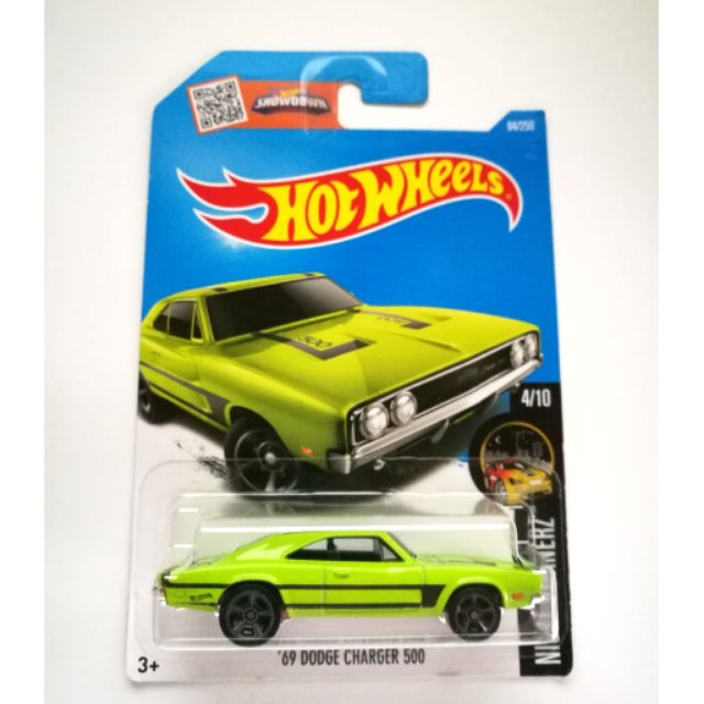 hot wheels 69 dodge charger 500 green