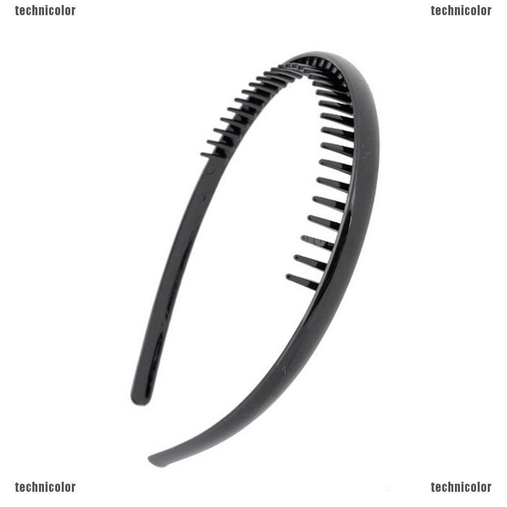Men Toothed Sports Football Soccer Headband Hair Band Shopee
