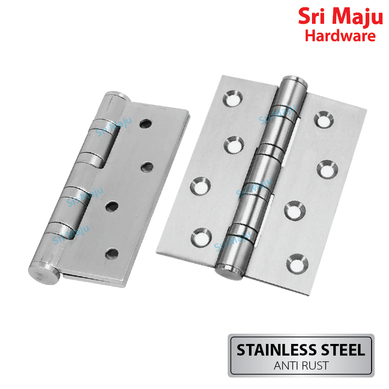 MAJU Quality 4 Inch Stainless Steel Door Hinge Fitting 