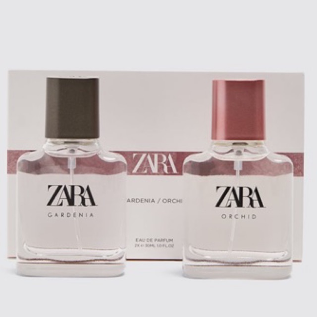 Authentic Zara Perfume Twin pack Gardenia and Orchid EDP Shopee Malaysia