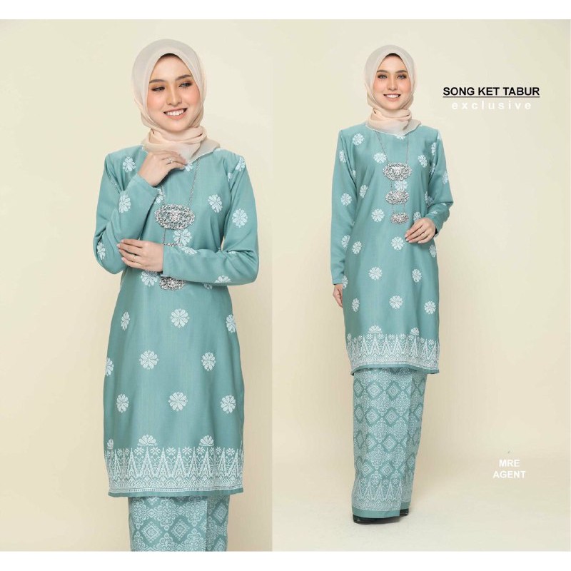  BAJU  KURUNG  MODEN BAJU  KURUNG  SONGKET TABUR Shopee  