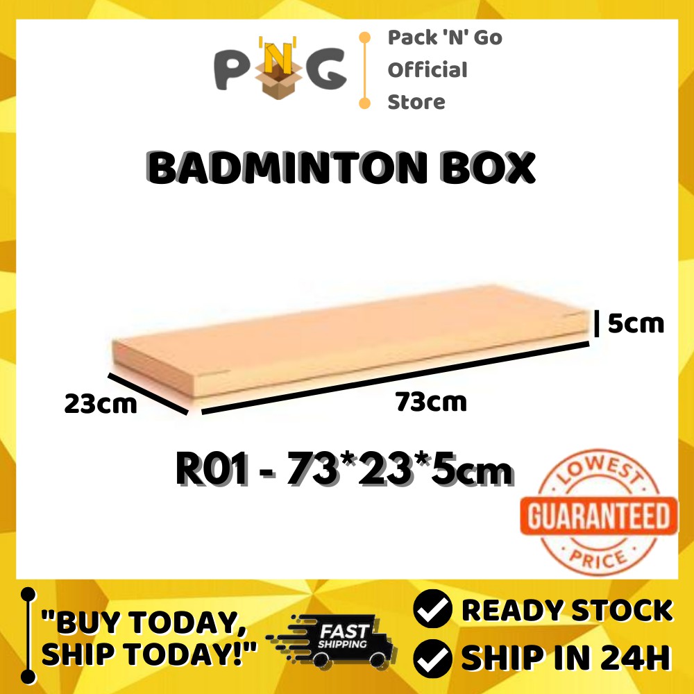 Badminton Racket Box Kraft Paper Big Size Packing Box Packaging Box ...