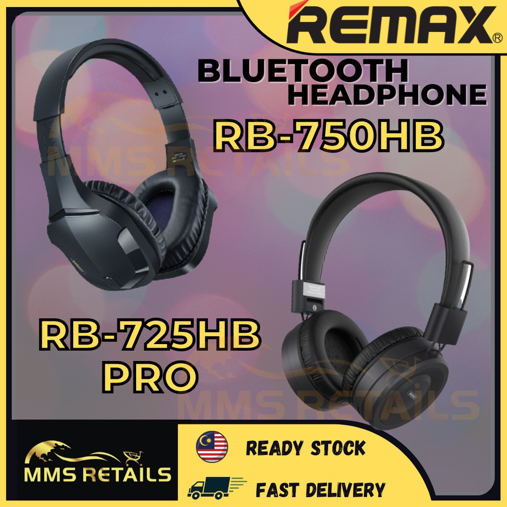 5.0 Bluetooth Headphone Remax RB-725hb PRO Remax RB-750hb Dual Mode ...