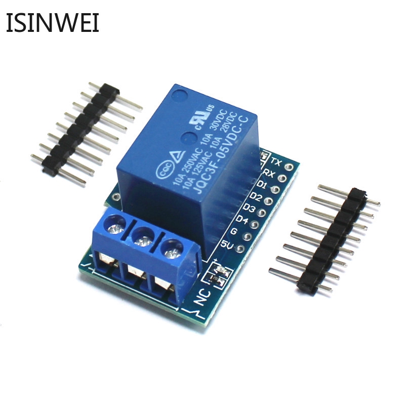 Relay Shield for D1 1 Channel Relay Module High Level Trigger Mini WIFI ...