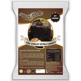 Set Lengkap Tepung Kek Coklat Moist Kek Ibu Harijadi Coklat Lapis Cheese Kek Indulgence Coklat Puding Karamel Shopee Malaysia