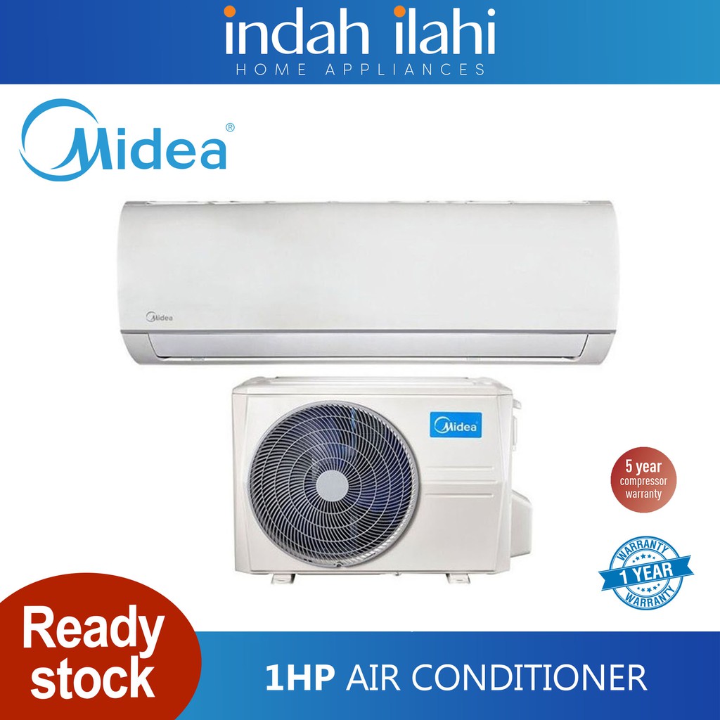 Midea Air Conditioner Smart 1hp Msk4 09crn1 Shopee Malaysia