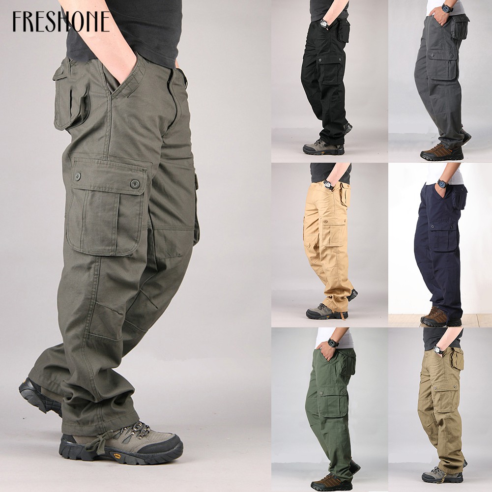 full length cargo pants