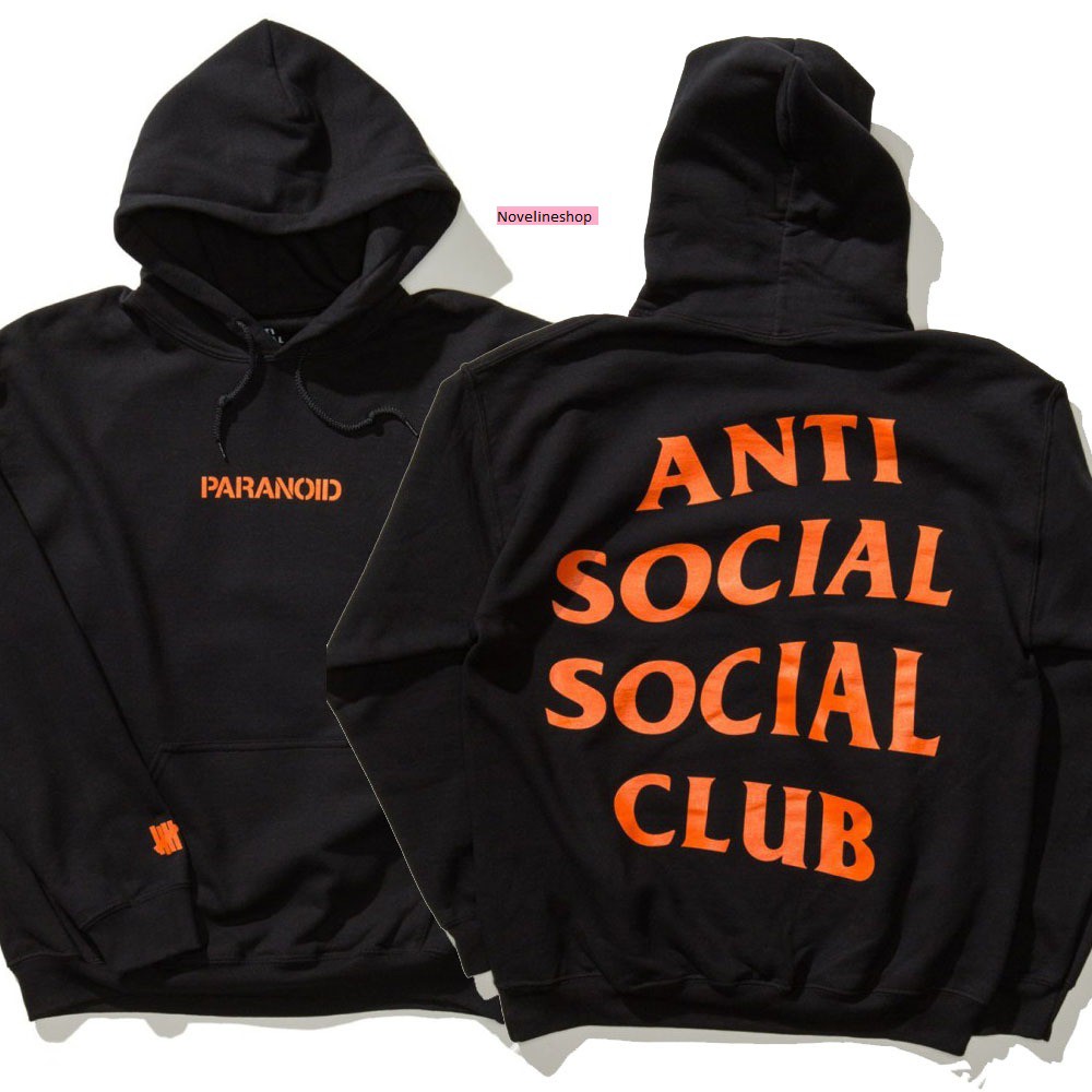 paranoid anti social social club hoodie