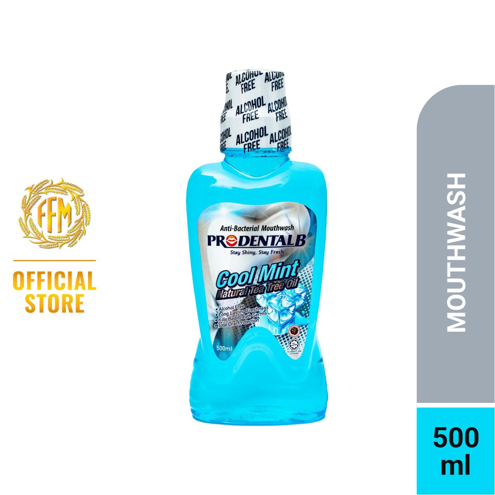 Prodental-B Mouthwash 500ml - Cool Mint | Shopee Malaysia