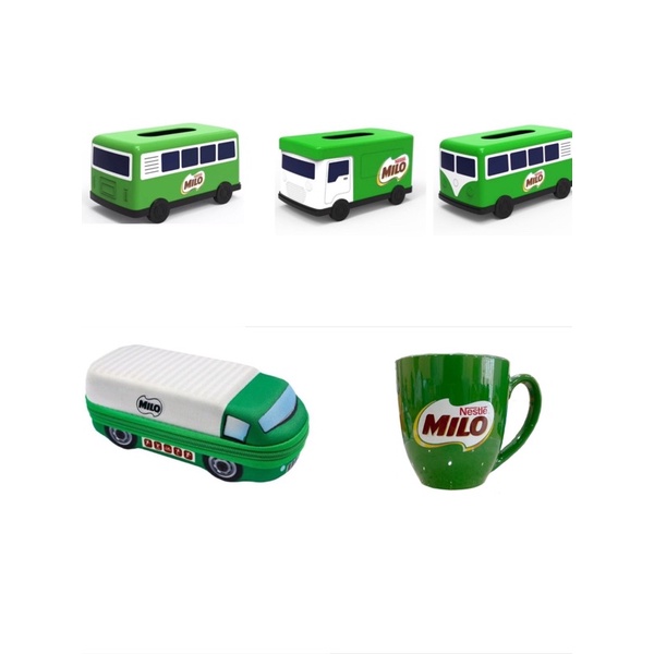 Milo mug/pencil case/tissue box Shopee Malaysia