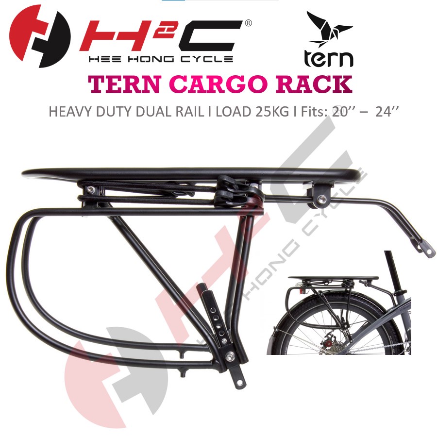 heavy duty bike cargo rack