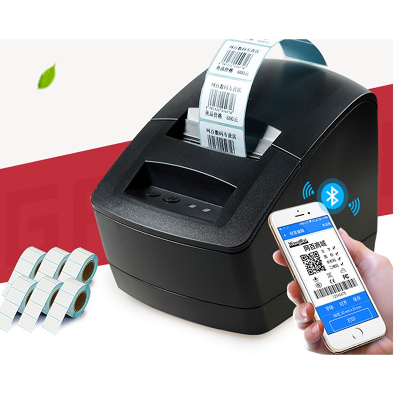 thermal sticker printer bluetooth