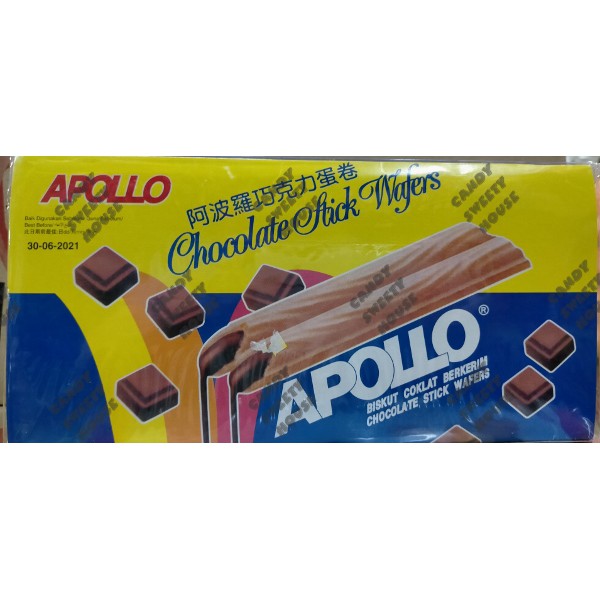 Apollo Chocolate Stick Wafer (30 pcs x 11g) | Shopee Malaysia