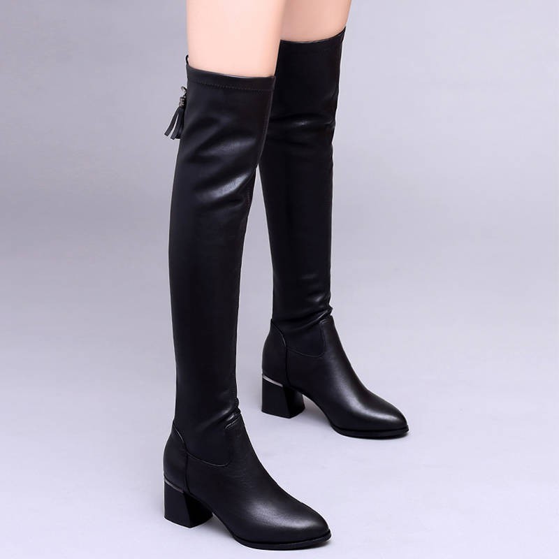 knee high boots for skinny legs